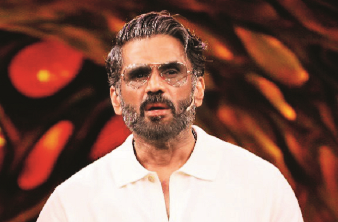 Action man Sunil Shetty. Photo: INN