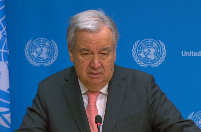 António Guterres. Photo: X