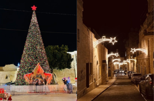 اسرائیلی خوف کے سائے میں بیت لحم میں دو سال بعد کرسمس منایا گیا