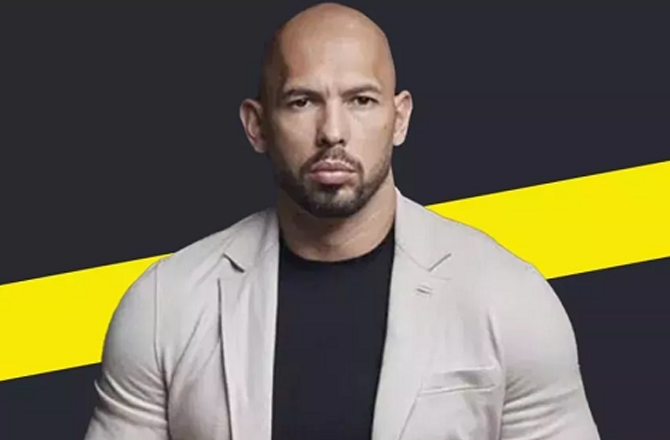 Self-proclaimed internet personality Andrew Tate. Photo: INN