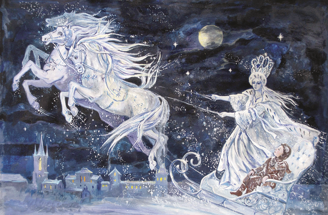 عالمی کہانیوں کا اردو ترجمہ: برف کی ملکہ