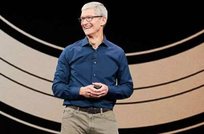 Tim Cook, director of global sportswear company Nike. Photo: INN
