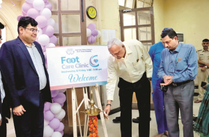 ذیابیطس کے مریضوں کیلئے جے جے اسپتال میں ’فُٹ کیئر کلینک‘  