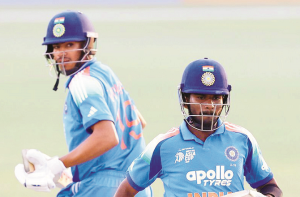 انڈر۔۱۹؍ ایشیا کپ ہندوستان نے سری لنکا کو ہراکر فائنل میں قدم رکھا