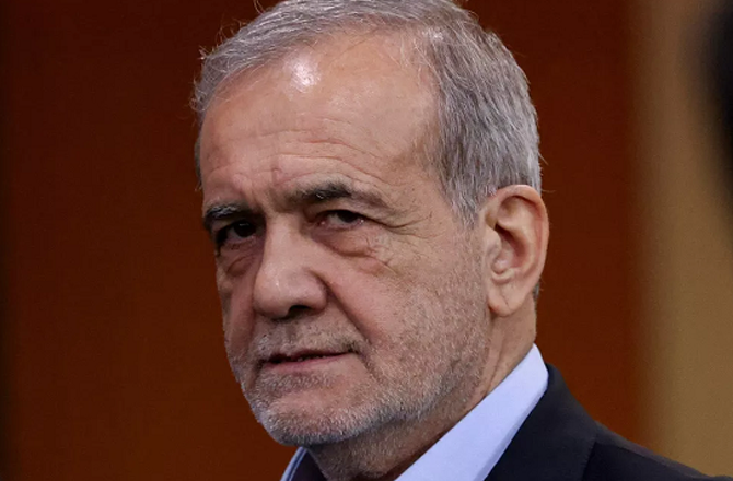 Iranian President Masoud Pezeshkian . Photo: INN