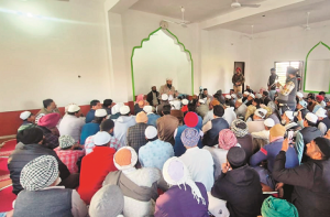 ’’مسجدکی تعمیر اور افتتاح  کے بعد اب ہمارا گاؤں مکمل ہوگیا‘‘