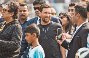 میسی آج دہلی پہنچیں گے، کولکاتا کی صورتحال کے تناظر میں پولیس محتاط 