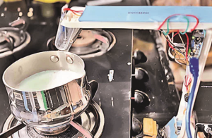 آٹھویں کے طالبعلم نے ’ملک اوورفلو ڈٹیکٹر‘ نامی آلہ بنایا 