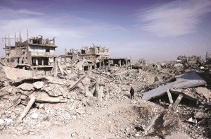 امریکہ کے مطالبے پر اسرائیل نے غزہ سے ملبہ ہٹانے کی ذمہ داری قبول کرلی