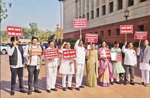 نوی ممبئی ایئرپورٹ کو ڈی بی پاٹل سے منسوب کرنے کیلئے احتجاج