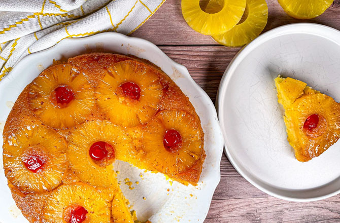 Pineapple Cream Cake. Photo: INN