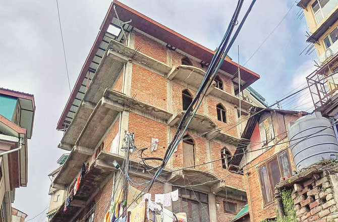 The Sanjoli Mosque has been under attack by militants since September last year, after the renovation work began.