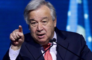 اقوام متحدہ: انتونیوغطریس کا فلسطین کے دو ریاستی حل کی کوشش جاری رکھنے کا عزم