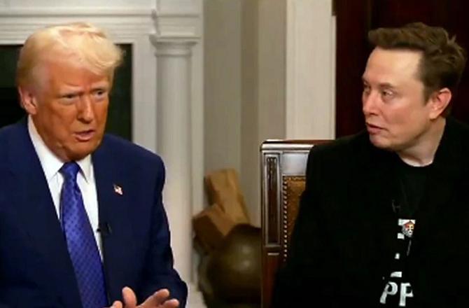 Donald Trump and Elon Musk. Photo: INN