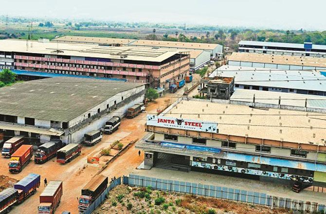 Bhiwandi has now become a hub of warehouses and this hub is not like this small city, but is the largest warehouse hub in the whole of Asia. Photo: INN