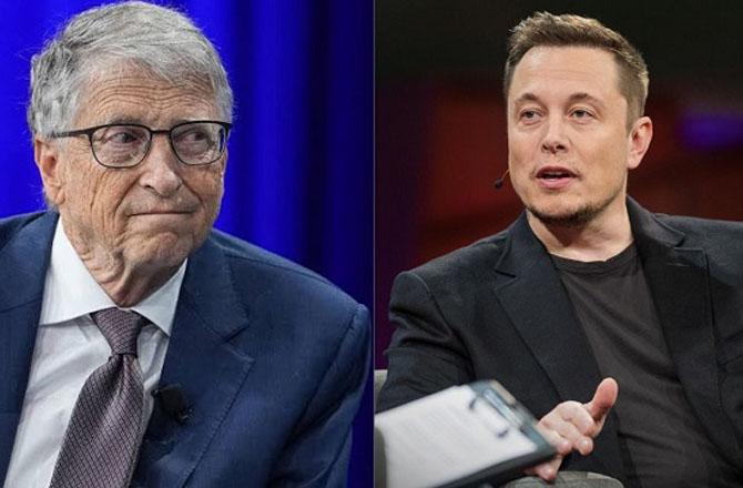 Bill Gates (left) Elon Musk (right). Photo: INN