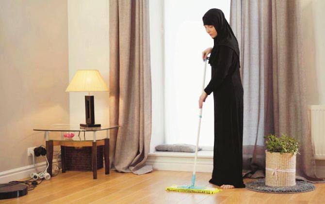 Cleanliness keeps the house free from germs. Photo: INN