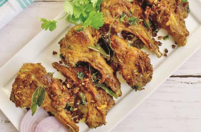 Dry Mutton Chaap. Photo: INN
