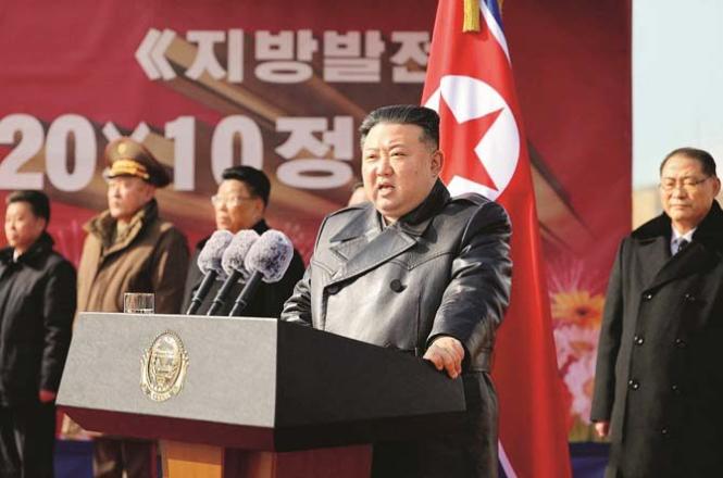 North Korean leader Kim Jong-un is against the actions of the United States. Photo: INN