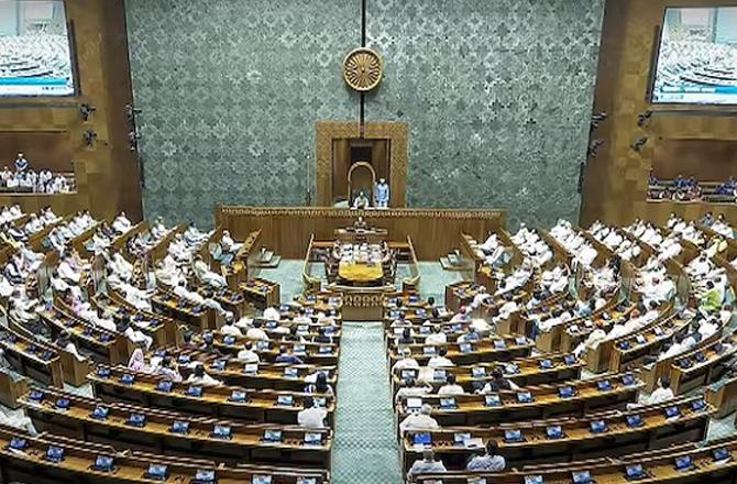 Interior view of Parliament. Photo: INN.