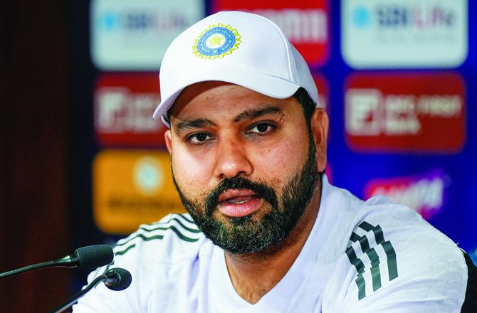 Rohit Sharma. Photo:PTI