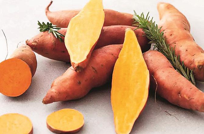Sweet potatoes are a healthy and tasty food. Photo: INN