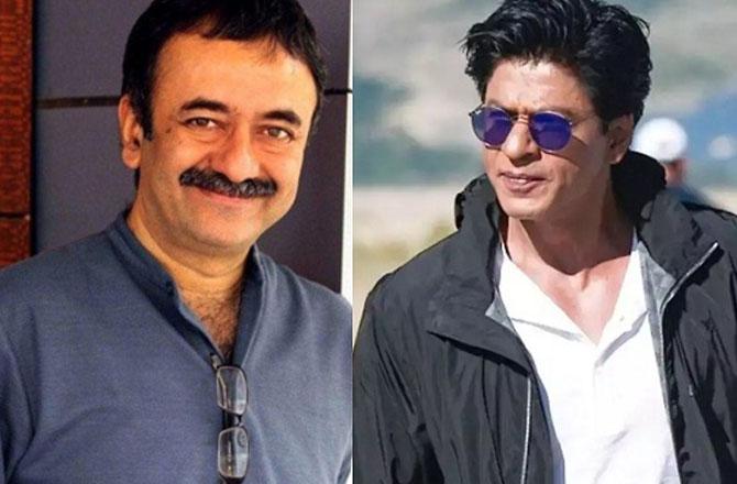 Shahrukh Khan and Rajkumar Hirani. Photo: INN