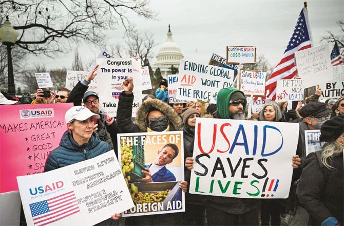 The United States` decision to halt aid under USAID has caused a stir around the world. (Photo: Agency)
