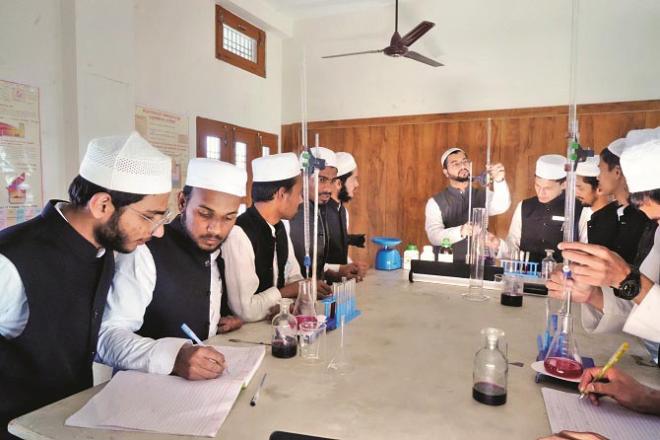 Hafaz is being equipped with modern and contemporary education in this institution. Photo: INN