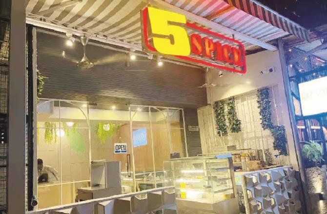Located in Andheri, this restaurant is well designed. Photo: INN
