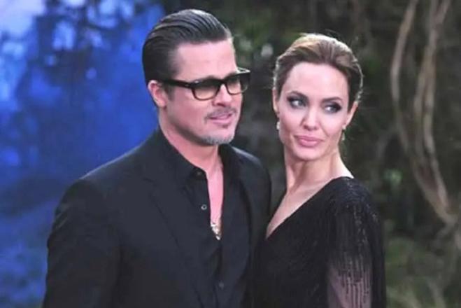 Brad Pitt and Angelina Jolie. Picture: INN