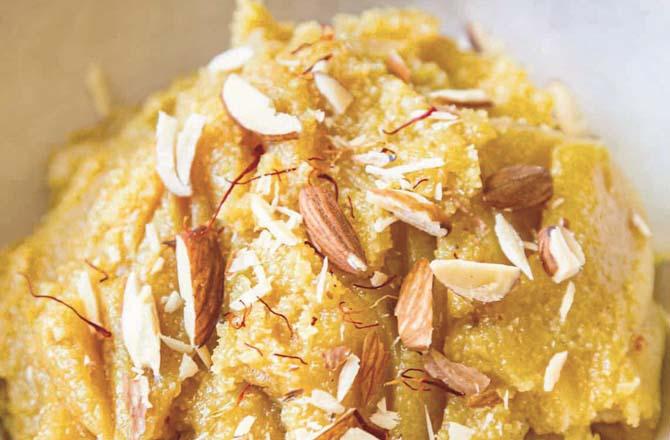 Badam Ka Halwa. Photo: INN
