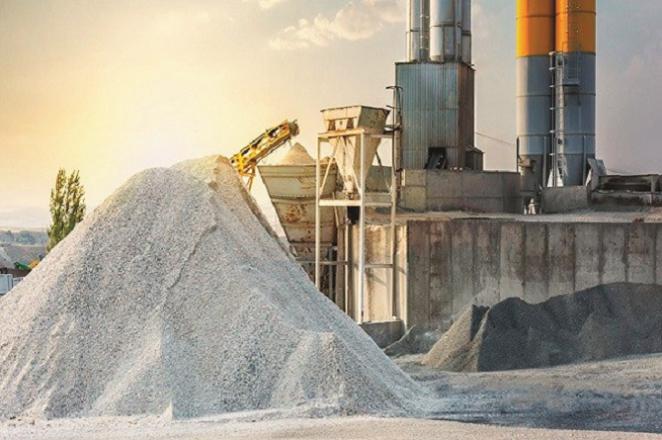The cement sector saw the largest increase in production. Photo: INN