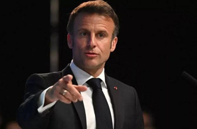 French President Emmanuel Macron. Photo: INN