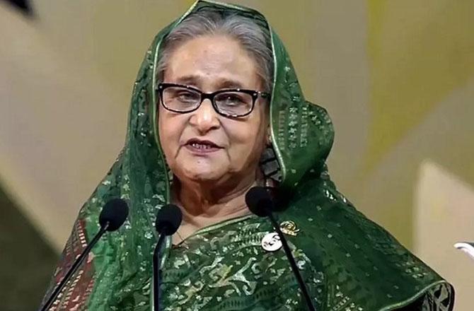 Bangladesh`s ousted Prime Minister Sheikh Hasina. Photo: INN