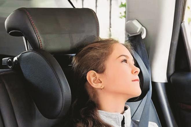 A headrest reduces the risk of a broken neck or injury. Photo: INN