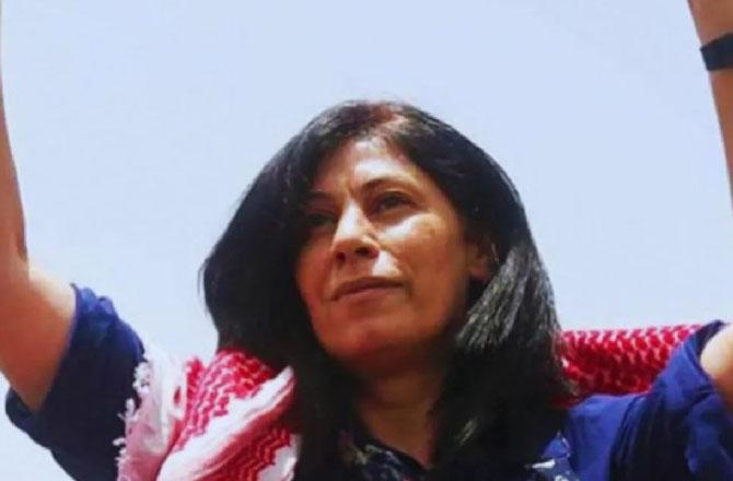 Palestinian Activist Khalida Jarrar. Photo: INN