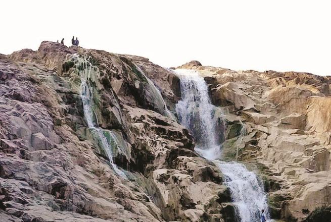 A breathtaking view of Kuntala Water Falls. Photo: INN