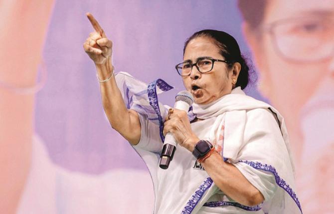 West Bengal Chief Minister Mamata Banerjee has strongly criticized the BSF. Photo: INN