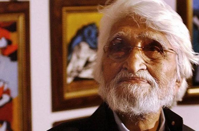 The great painter Muhammad Fida Hussain. Photo: INN