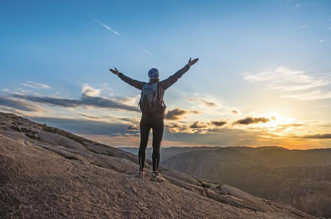 Most people can`t stick to their resolutions for more than a few weeks, but with persistence and consistency, they can last a whole year. Photo: INN