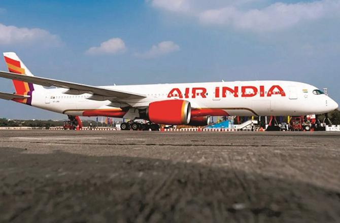 Air India operates 313 daily flights to foreign countries. Photo: INN.