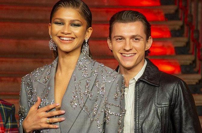 Zendaya and Tom Holland. Photo: INN