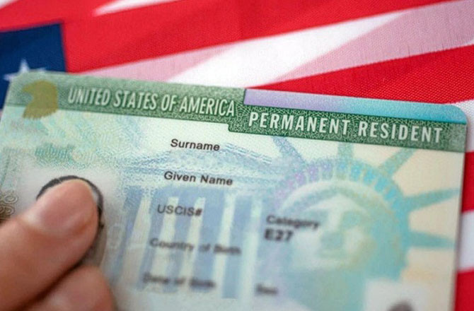 Green Card. Photo: INN