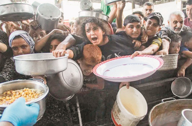 غزہ میں بھوک سے عوام سڑکوں پر بے ہوش ہورہے ہیں: اُنروا