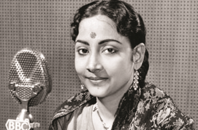 Geeta Dutt gave timeless songs to Hindi films. Photo: INN.