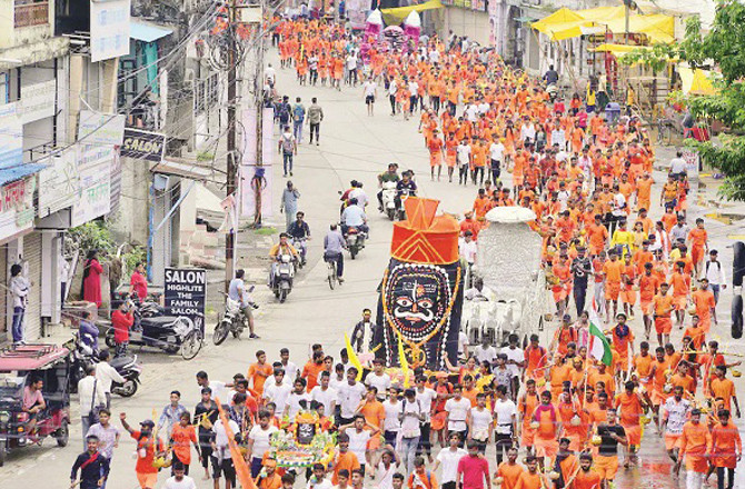 It is a pilgrimage of religious and cultural importance. Photo: INN