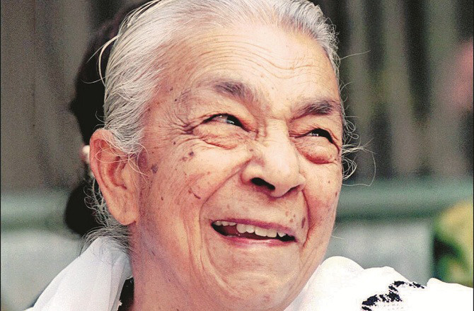 Zohra Sehgal, a brilliant actress. Photo: INN