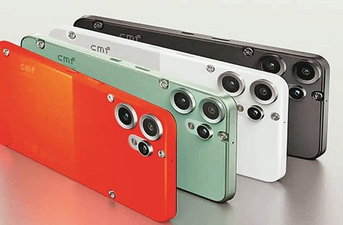 Nothing Company`s CMF Phone 2 Pro in different colors. Photo: INN