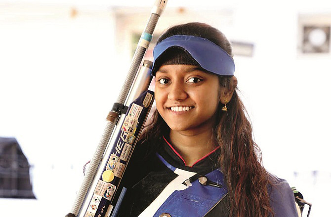 Marksman Elavenil Valarivan. Photo: INN